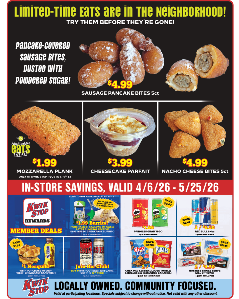 Kwik Stop Current Specials